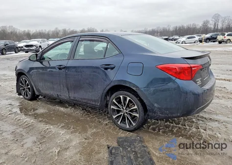 2017 Toyota Corolla L из США, поврежденный, VIN 2T1BURHE8HC916038